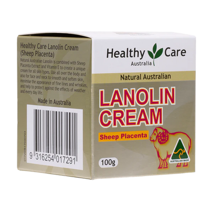 Healthy Care Lanolin with Sheep Placenta 100g