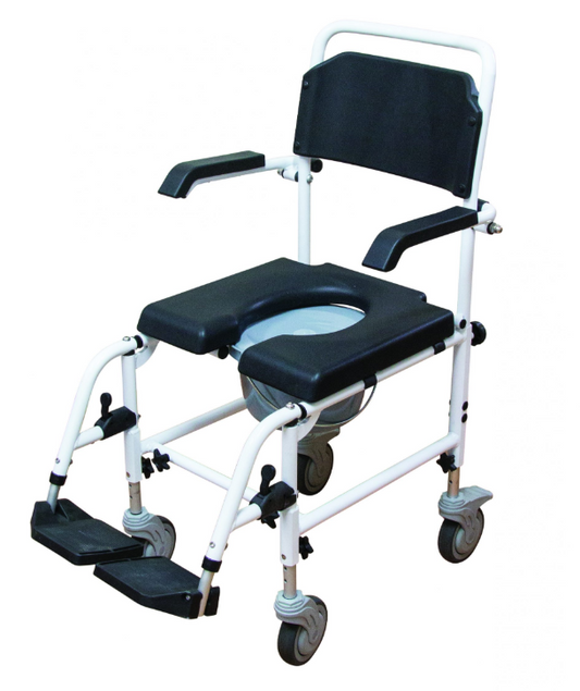 Aspire Shower Commode Attendant Propelled