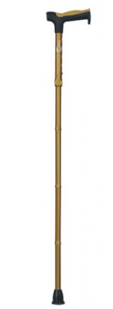 Hugo Folding Walking Stick - Amber