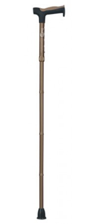 Hugo Folding Walking Stick - Cocoa