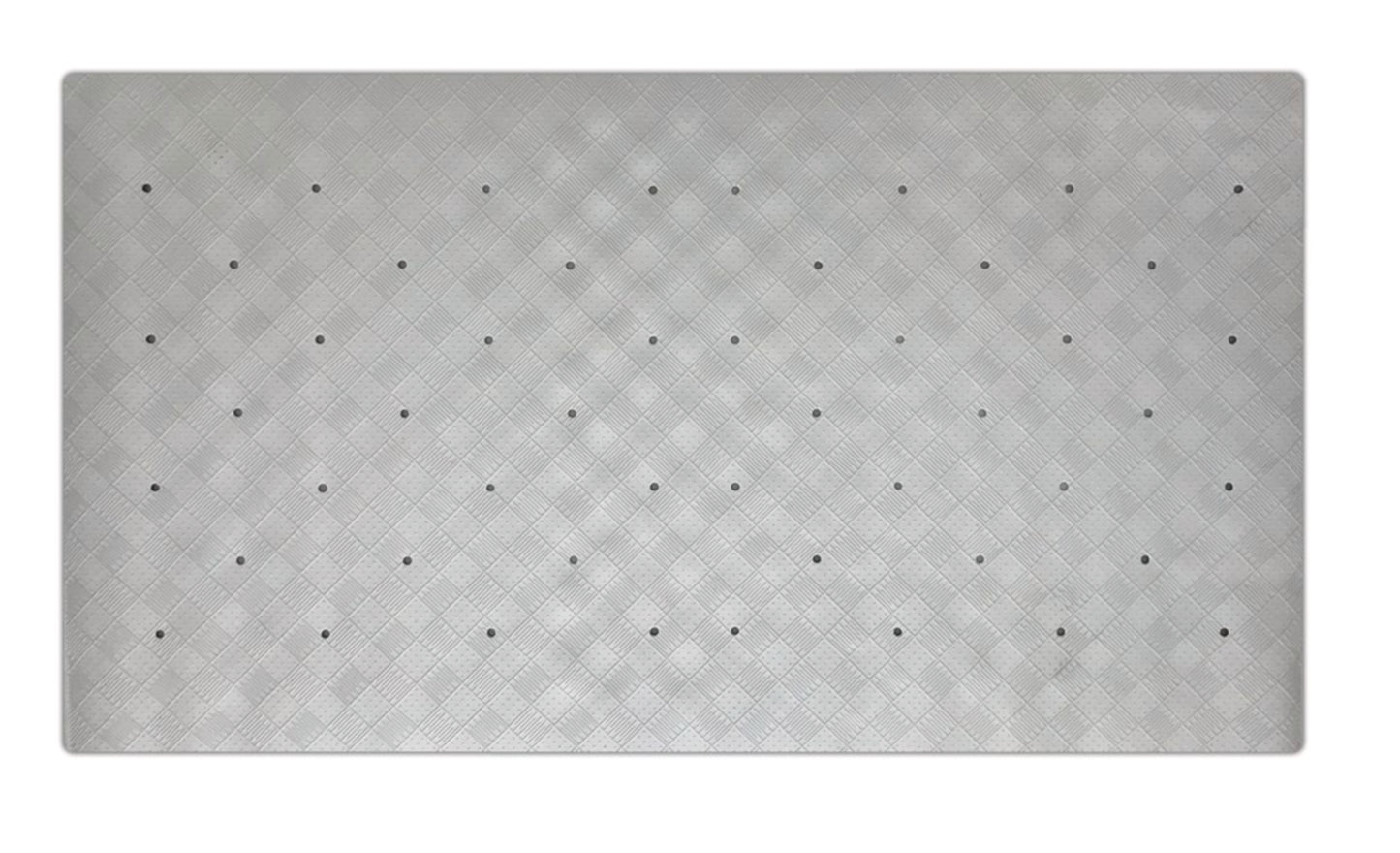 Barelli White Rubber Non Slip Bath Mat