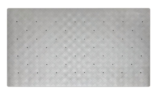 Barelli White Rubber Non Slip Bath Mat