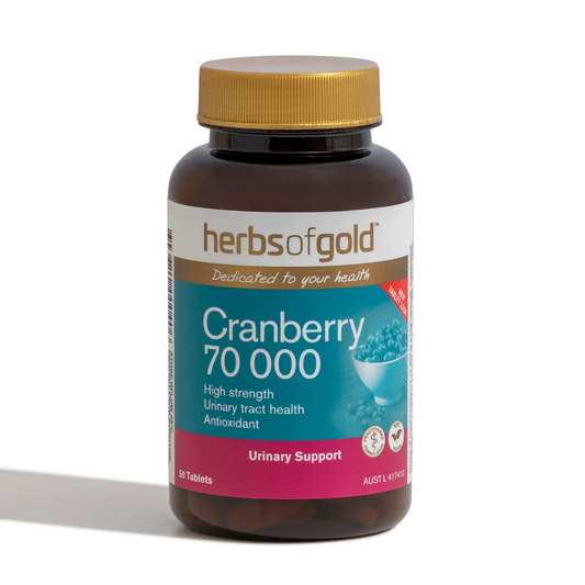Herbs of Gold 蔓越莓 70 000 50 粒胶囊