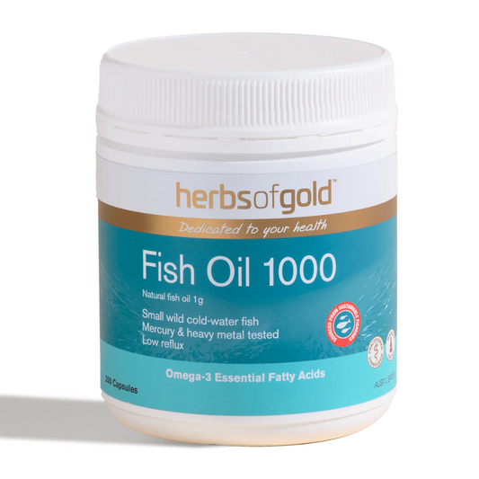 Herbs of Gold 鱼油 1000 200 粒胶囊