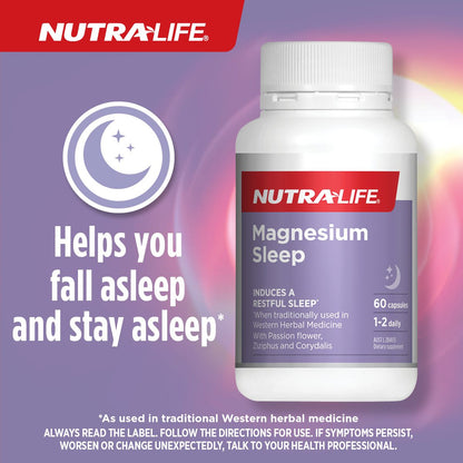 Nutra-Life Magnesium Sleep 60 Capsules