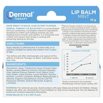Dermal Therapy 薄荷润唇膏 10g 