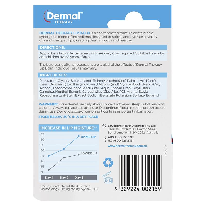 Dermal Therapy Lip Balm Pot 10g