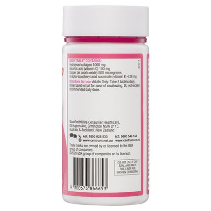 Centrum Collagen Boost & Glow 100 Tablets