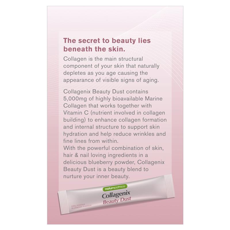 Naturopathica Collagenix Beauty Dust 5000mg 15 x 50g Gói 
