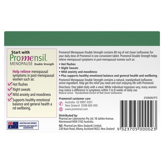 Promensil Menopause Double Strength 30 Viên 