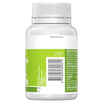 Healthy Care Green Coffee Bean 60 Capsules