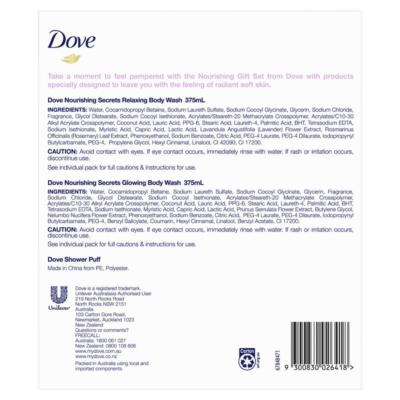 Dove Nourishing Secrets Skin Duo Gift Set