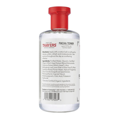 Thayers Rose Petal Alcohol Free Toner With Witch Hazel Aloe Vera 355ml