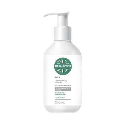 DermaVeen 面部超保湿洁面乳 200ml 
