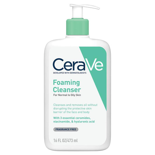 Sữa rửa mặt tạo bọt CeraVe 473ml 