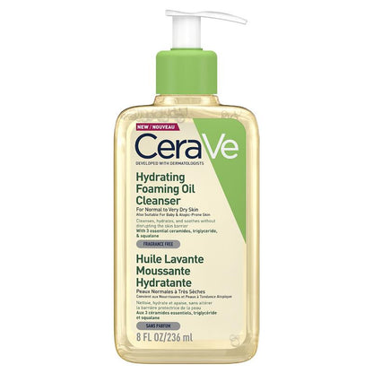 CeraVe 保湿泡沫洁面油 236ml 