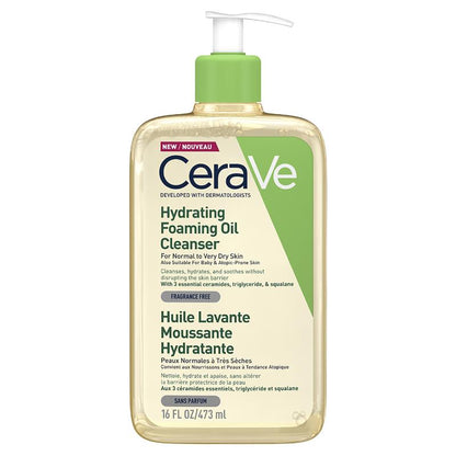 CeraVe 保湿泡沫洁面油 473ml 