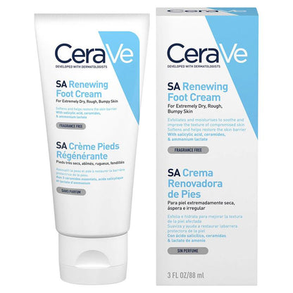 CeraVe SA 焕颜护足霜 88ml 