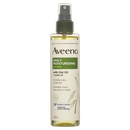 Aveeno 每日保湿维生素 E 身体油喷雾 200ml 