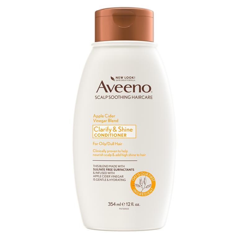 Aveeno 苹果醋净化护发素（适合暗沉发质）354 毫升