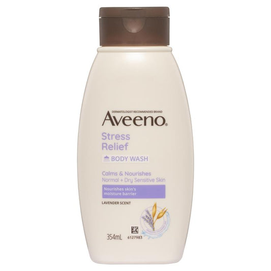 Aveeno 舒缓压力保湿薰衣草香味沐浴露 354ml 