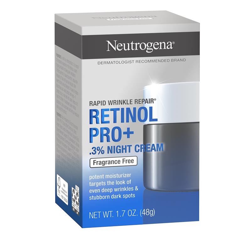 Kem dưỡng da ban đêm Neutrogena Rapid Wrinkle Repair Retinol Pro+ 48g 