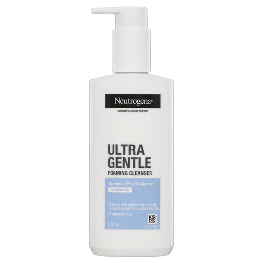 Sữa rửa mặt tạo bọt siêu nhẹ Neutrogena 200ml 