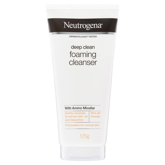 Sữa rửa mặt tạo bọt làm sạch sâu Neutrogena 175g 