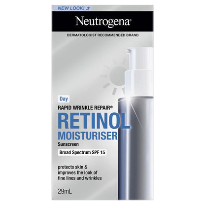 Neutrogena Rapid Wrinkle Repair Retinol Anti Ageing Moisturiser SPF 15 29mL