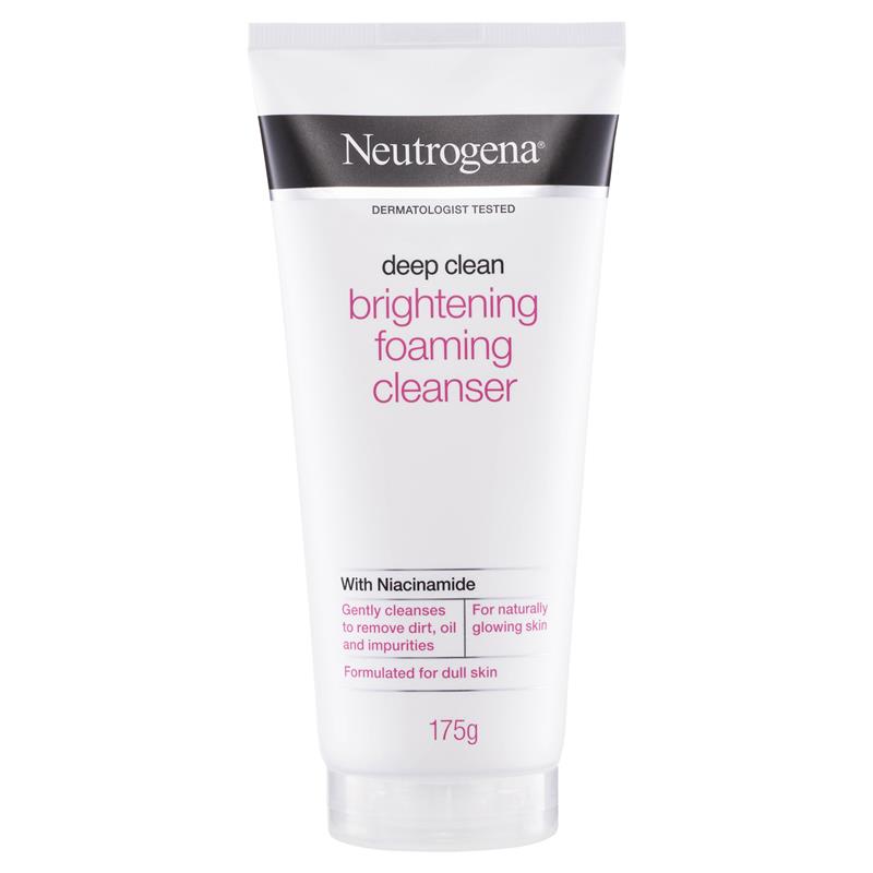Sữa rửa mặt tạo bọt làm sáng da Neutrogena Deep Clean 175g 