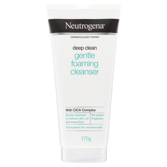 Sữa rửa mặt tạo bọt dịu nhẹ Neutrogena Deep Clean 175g 