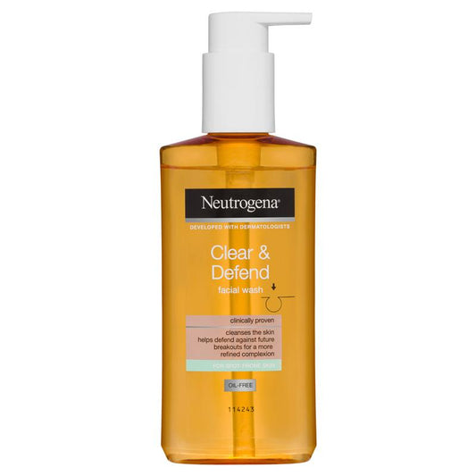 Sữa rửa mặt Neutrogena Clear &amp; Defend 200mL 