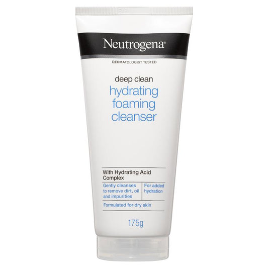 Sữa rửa mặt tạo bọt dưỡng ẩm Neutrogena Deep Clean 175g 