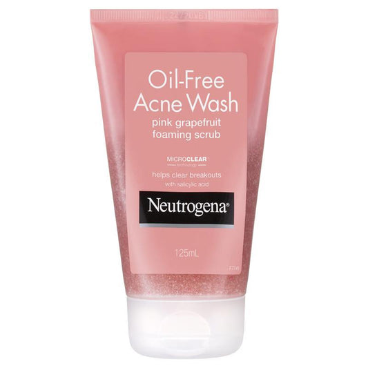 Tẩy tế bào chết Neutrogena Oil Free Pink Grapefruit 125ml 