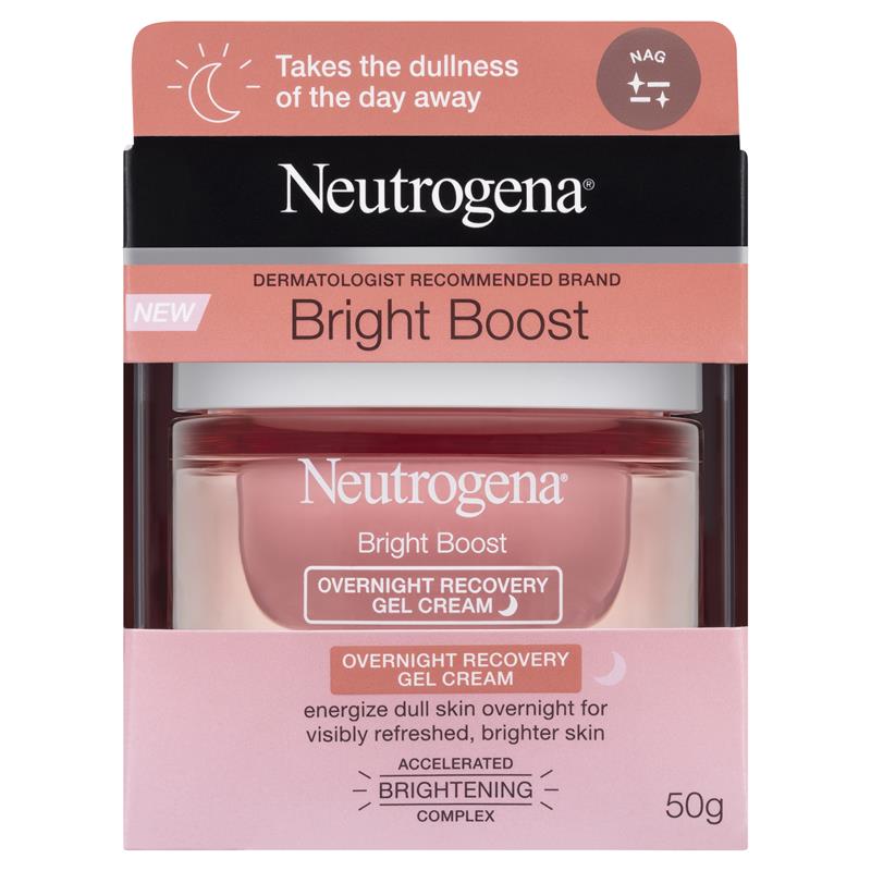 Gel phục hồi da ban đêm Neutrogena Bright Boost 50g 