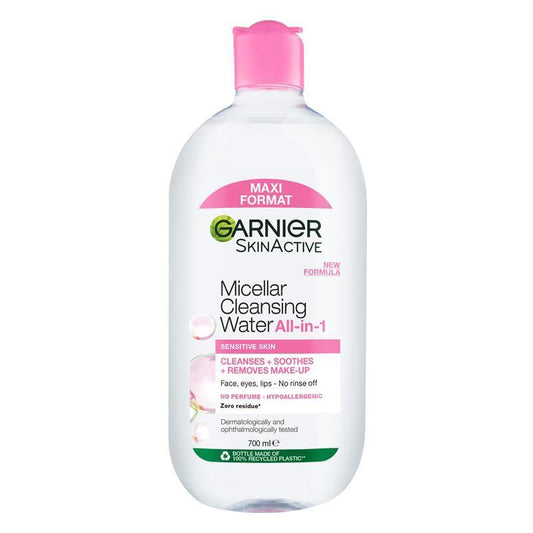 Nước tẩy trang Garnier SkinActive Micellar Cleansing Water dành cho mọi loại da 700ml 