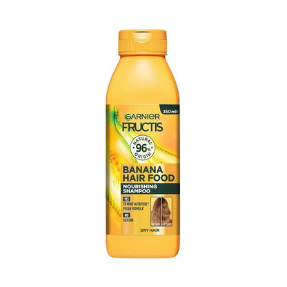 Dầu gội Garnier Fructis Hair Food Nourishing Banana dành cho tóc khô 350ml 