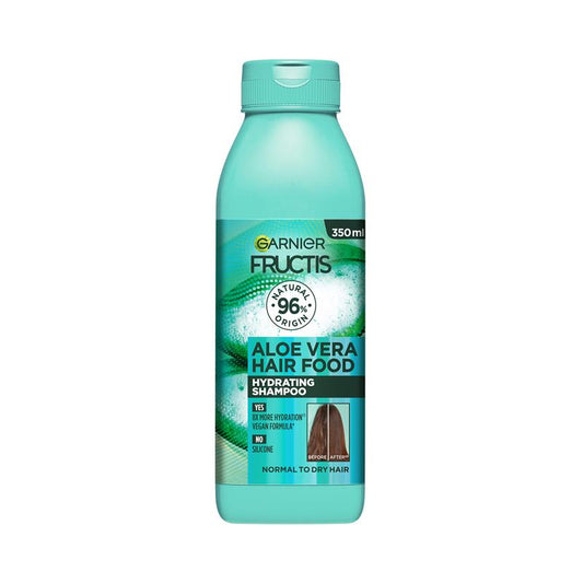 Dầu gội Garnier Fructis Hair Food Hydrating Aloe Vera dành cho tóc thường 350ml 