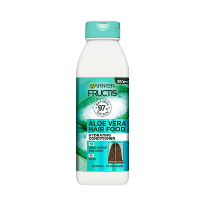 Dầu xả Garnier Fructis Hair Food Hydrating Aloe Vera dành cho tóc thường 350ml 