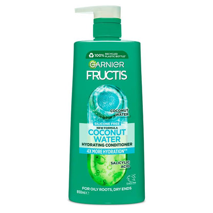 Dầu xả Garnier Fructis Coconut Water 850ml 