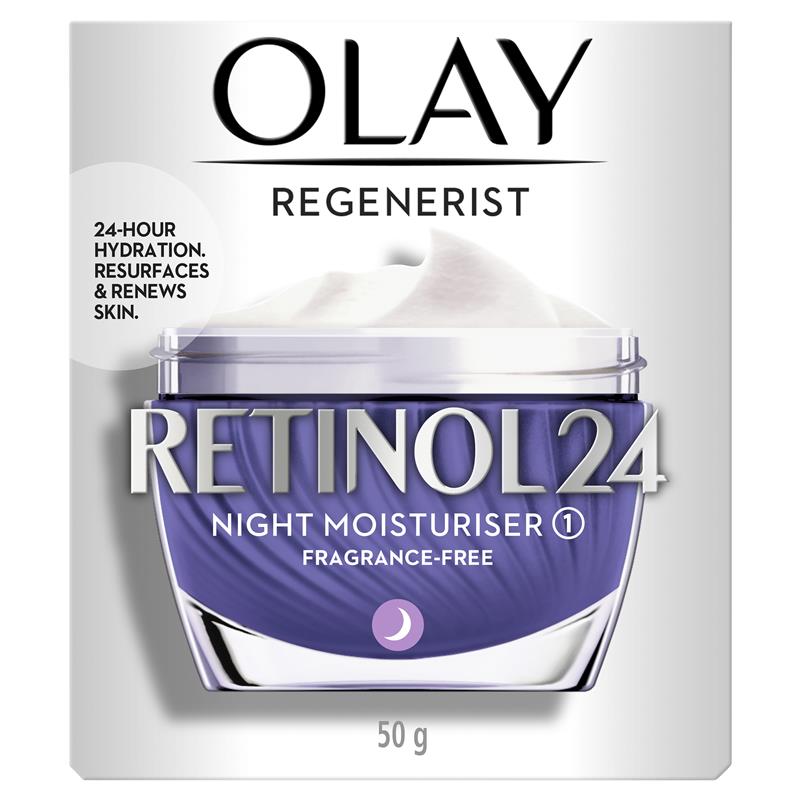 Kem dưỡng ẩm ban đêm Olay Regenerist Retinol 24 Night Face Cream không mùi 50g 