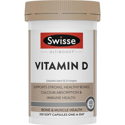Swisse 维生素D 250粒胶囊