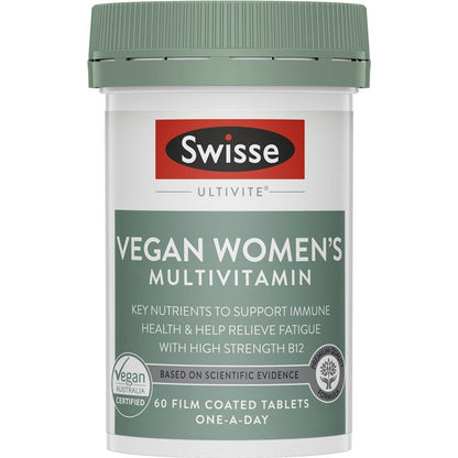 Swisse 纯素女士复合维生素 60 片