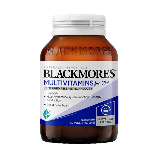 Blackmores Multivitamin cho người trên 50 tuổi dạng giải phóng kéo dài 150 viên 