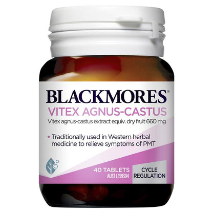 Blackmores Vitex Agnus Castus Women's Health 40 Tablets