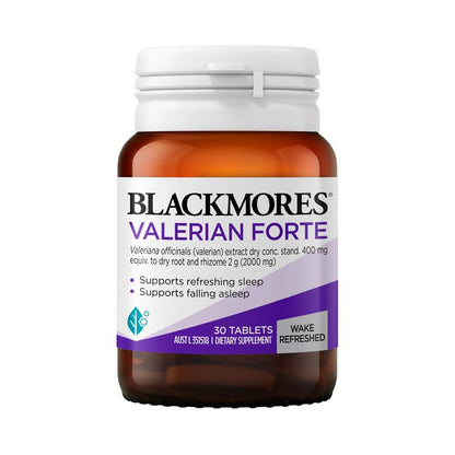 Blackmores Valerian Forte 睡眠支持维生素 30 片