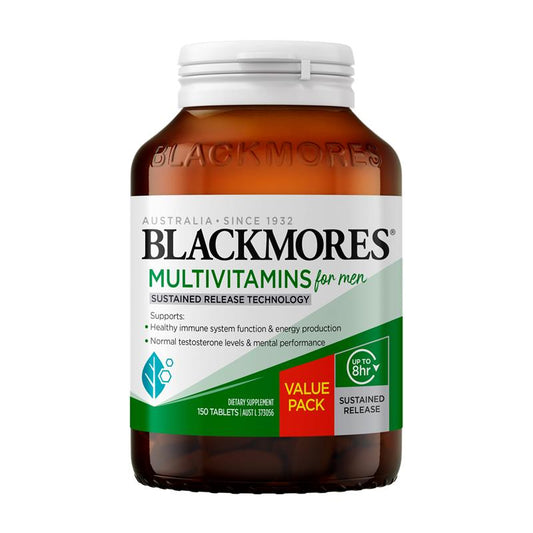 Blackmores Multivitamin For Men Sustained Release 150 Viên 