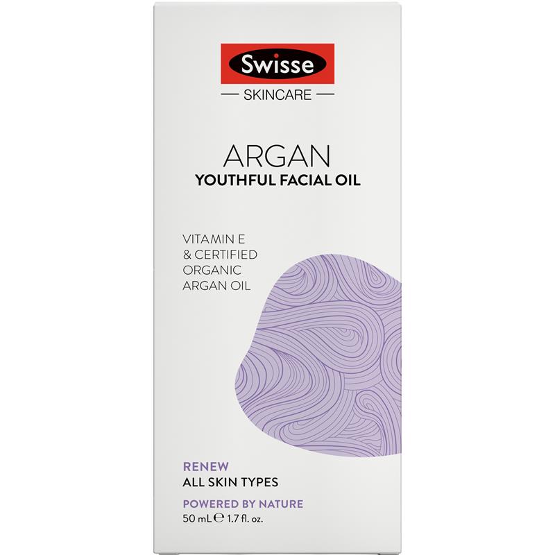 Swisse Skincare 摩洛哥坚果油青春焕颜面部护理油 50ml 
