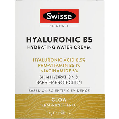 Swisse Skincare Hyaluronic B5 Hydrating Water Cream 50g