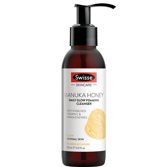 Swisse Skincare 麦卢卡蜂蜜亮泽洁面泡沫 120ml 